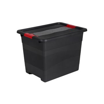 keeeper Boîte de rangement "eckhart", 24 L, graphite/rouge