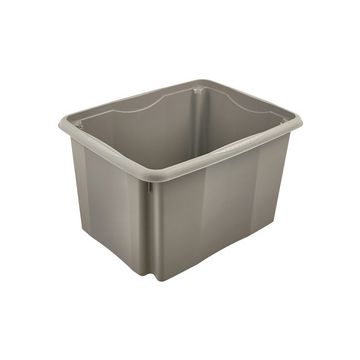 keeeper Boîte de rangement "emil eco", 45 litres, stone grey