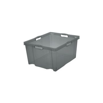 keeeper Boîte de rangement "franz", 44 litres, crystal-grey