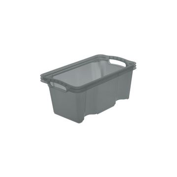 keeeper Boîte de rangement "franz", 6,5 litres, crystal-grey