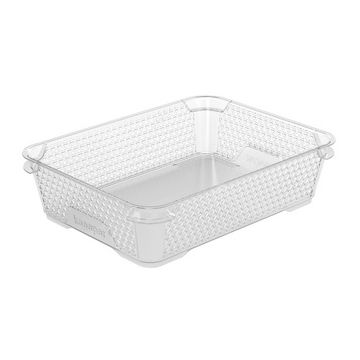 keeeper Corbeille de rangement "mirko", A5, transparent