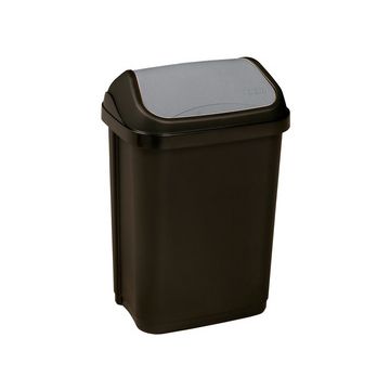 keeeper Poubelle "swantje", 10 litres, graphite/ gris