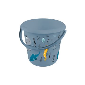 keeeper Seau déco ilvie "Sealife", rond, 10 litres