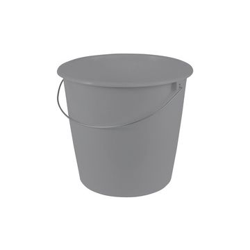 keeeper Seau de ménage "erik", rond, 10 litres, nordic-grey