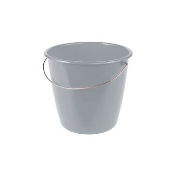 keeeper Seau de ménage "erik", rond, 5 litres, nordic-grey