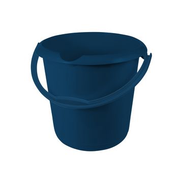 keeeper Seau "mika eco", rond, 10 litres, bleu