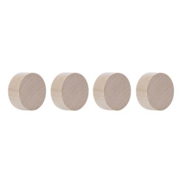 magnetoplan Aimant néodyme Circle Wood Series, bouleau