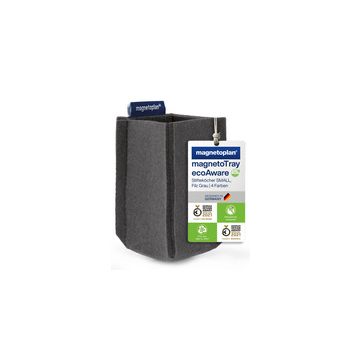 magnetoplan Pot à crayons magnetoTray, petit, gris