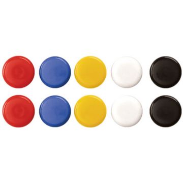 magnetoplan aimants de signalisation 20 mm, assorti