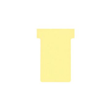 nobo Fiche T, indice 1 / 28 mm, 170 g/m2, jaune