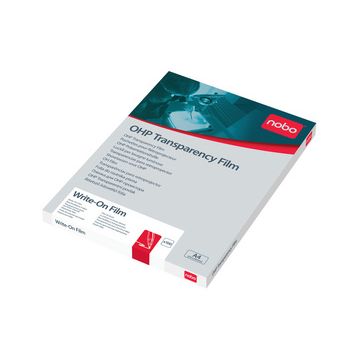 nobo Film transparent pour retro-projecteur, A4, 120 microns