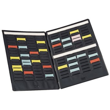 nobo Mini-Planning portable à fiches T, pour fiches en T