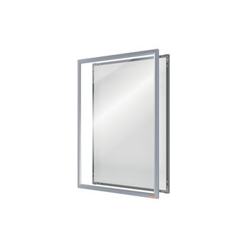 nobo Porte-affiche mural Impression Pro, A4, argent