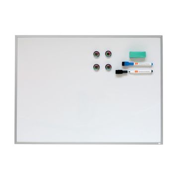 nobo Tableau blanc avec cadre en aluminium