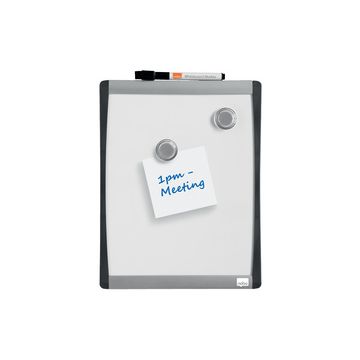 nobo Tableau blanc mural à cadre incurvé, (L)215 x (H)280 mm nobo Tableau blanc mural à cadre incurvé, (L)215 x (H)280 mm