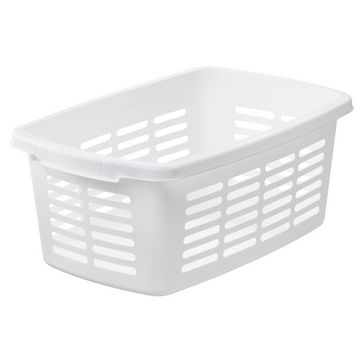 orthex Corbeille à linge, 30 litres, blanc