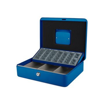 pavo Caisse à monnaie avec trieur de pièces, bleu