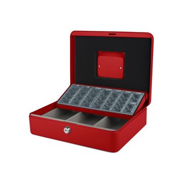 pavo Caisse à monnaie avec trieur de pièces, rouge