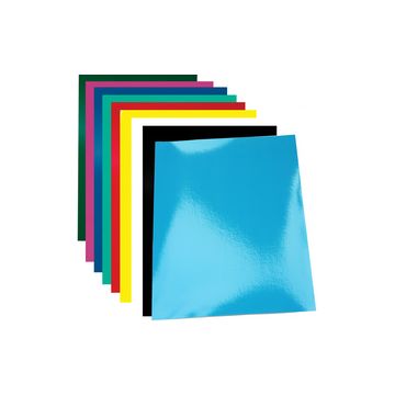 pavo Plats de couverture Chromolux, brillant, A4, rouge