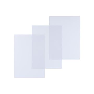 pavo Plat de couverture, A4, PP, 0,30 mm, transparent mat
