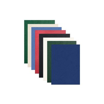 pavo Plats de couverture, grain cuir, A4, vert foncé pavo Plats de couverture, grain cuir, A4, vert foncé