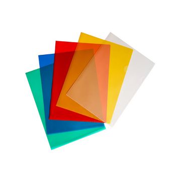 pavo Pochette coin, A4, PP, 0,12 mm, grainé, coloré