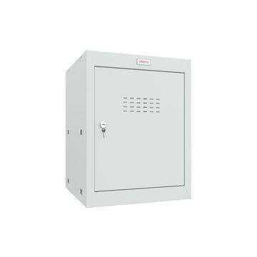 phoenix Casier cubique CL0544, serrure à clé, gris clair