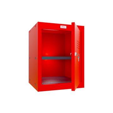 phoenix Casier cubique CL0544, serrure à clé, rouge