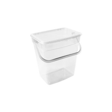 plast team Boîte à lessive, 6 litres, transparent