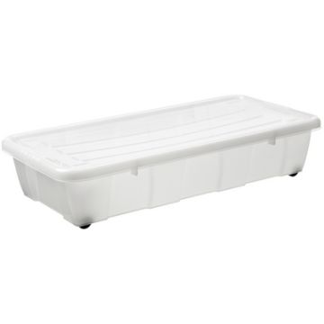 plast team Boîte de rangement BEDROLLER EASY, 30 litres