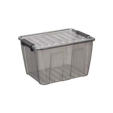 plast team Boîte de rangement HOME BOX, 15 L, gris
