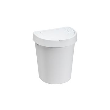 plast team Poubelle SEATTLE, 10 litres, blanc