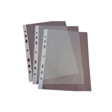 proOFFICE Pochette perforée, A5, film PP, grainé