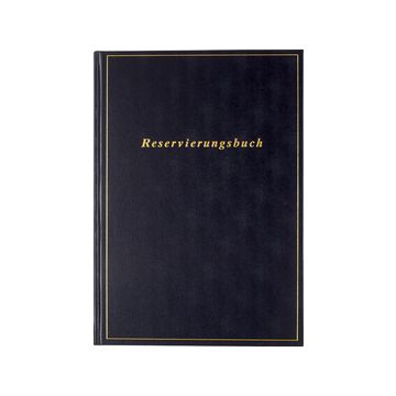 rido idé Reservierungsbuch, 2026, 1 Tag auf 1 Seite, schwarz