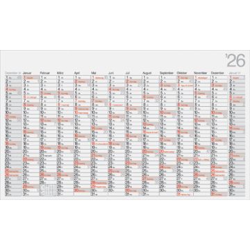 rido idé Wandkalender "Plakatkalender Office II", 2026