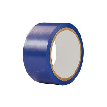 rillprint Bande de marquage au sol, 50 mm x 33 m, bleu