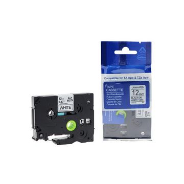 rillstab Cassette à ruban, noir/vert, 12 mm x 8 m