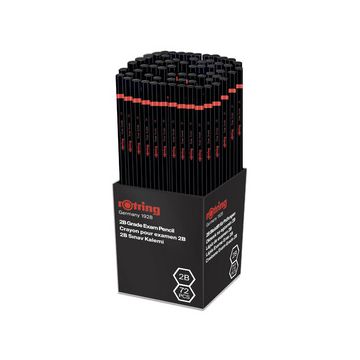 rotring Crayon à papier BLACK EXAM, dans un pot de 72
