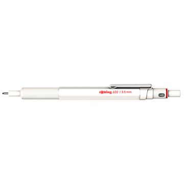 rotring Porte-mine 600 Metallic, 0,5 mm, blanc perle