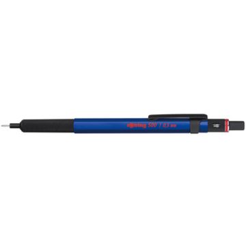 rotring Porte-mines à mines fines 500, 0,5 mm, bleu