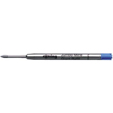 rotring Recharge Jumbo pour stylo bille, M, noir