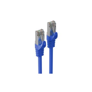 shiverpeaks Câble patch Cat. 6A, U/UTP, 3,00 m, bleu