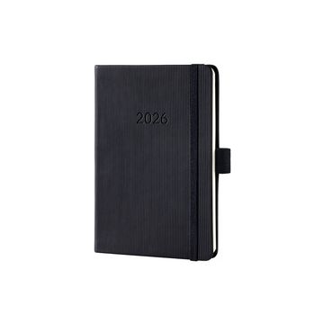sigel Agenda de poche Conceptum 2026, env. A6, noir