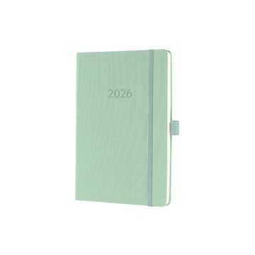 sigel Agenda planning Conceptum 2026, env. A5, menthe