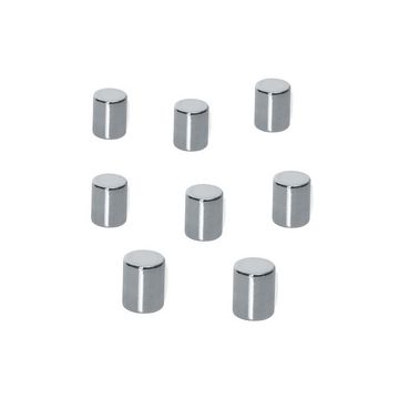 sigel Aimant en néodyme, cylindrique, 8 x 10 mm, nickelé