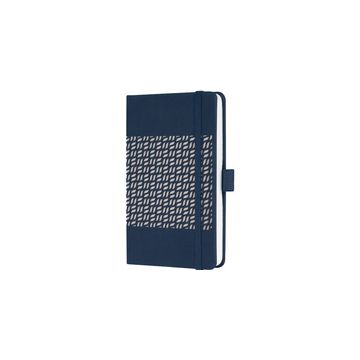 sigel Carnet Jolie Impress, similicuir, A6, bleu foncé