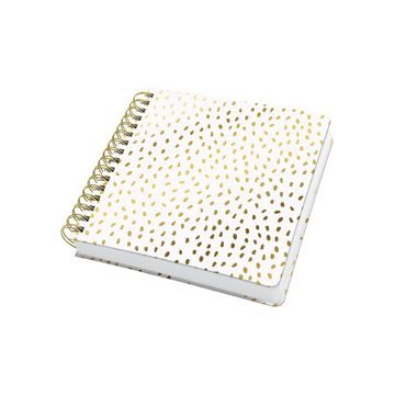 sigel Carnet à spirale Jolie Inspire Square "Golden Rain"