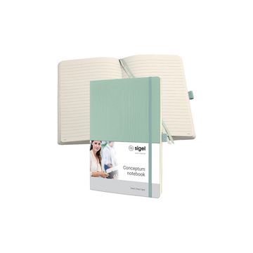 sigel Carnet de notes Conceptum, A4, quadrillé, vert menthe