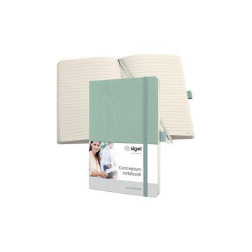 sigel Carnet de notes Conceptum, A5, ligné, vert menthe