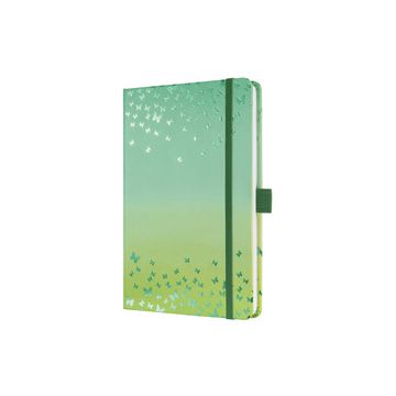 sigel Carnet de notes Jolie "Butterfly Confetti Lime", A5
